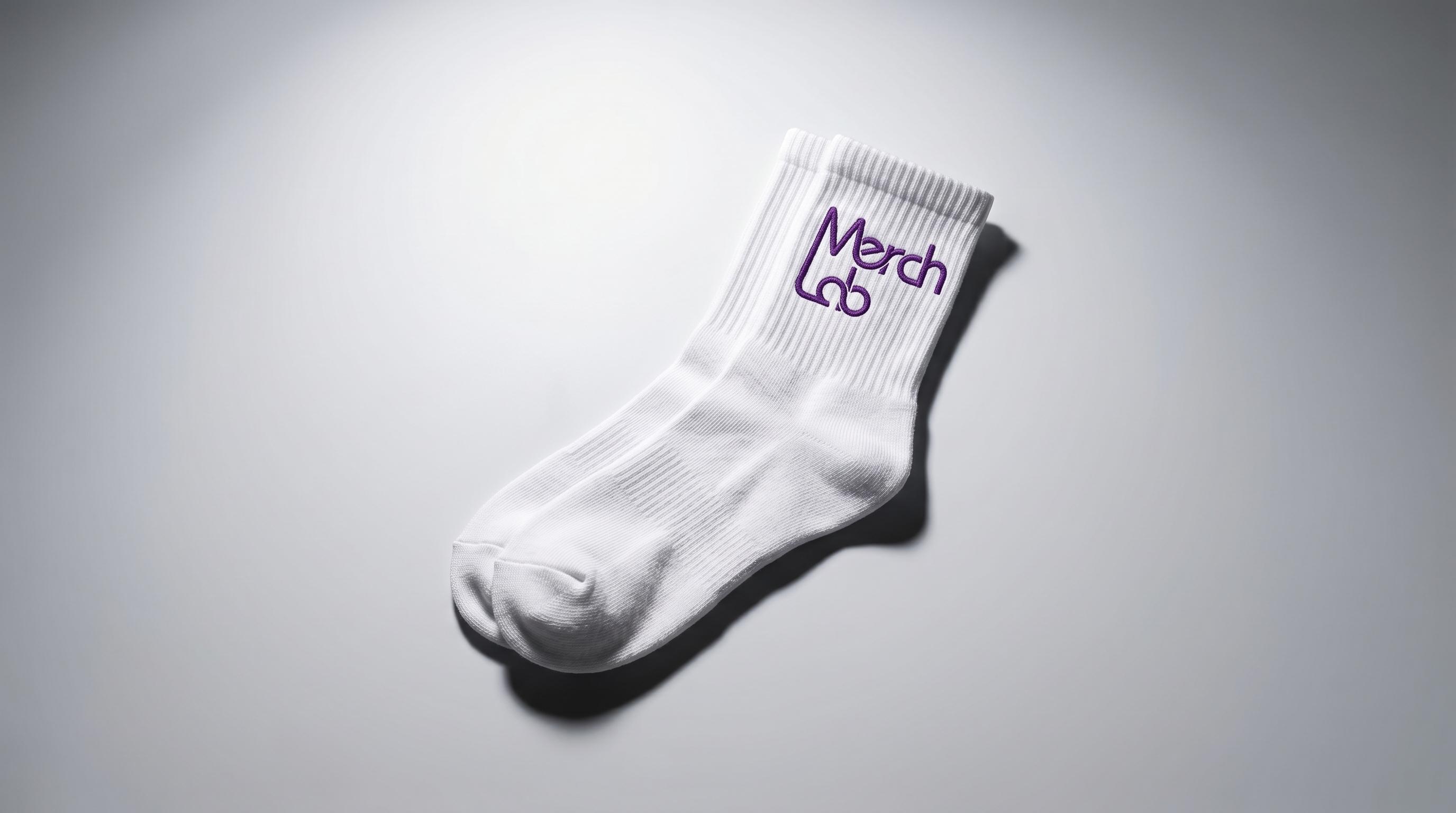 MerchLab Socken – Werbeartikel mit Unternehmensbranding, Baumwoll-Mix
